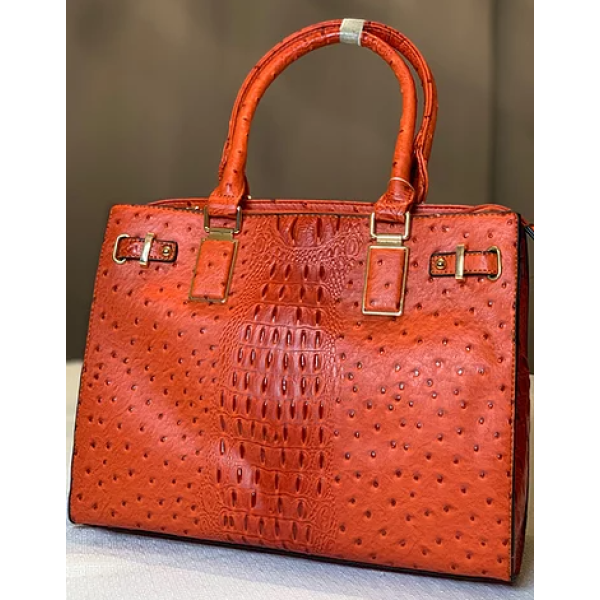 Orange Alligator Bag - Image 2