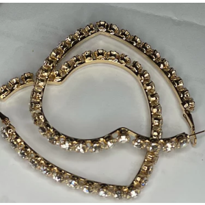 DIAMOND HEART HOOPS