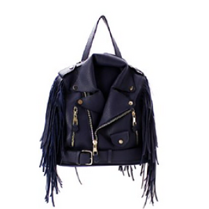 Black Fashion Backpack Handbag
