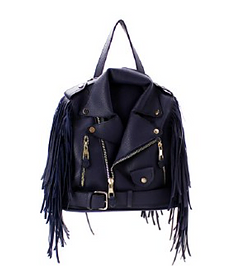 Black Fashion Backpack Handbag