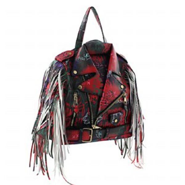 Red Graffiti  Fashion Backpack Fashionbag