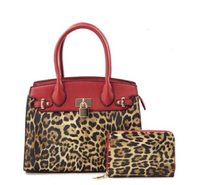 Small Red Leopord Fashion Bag