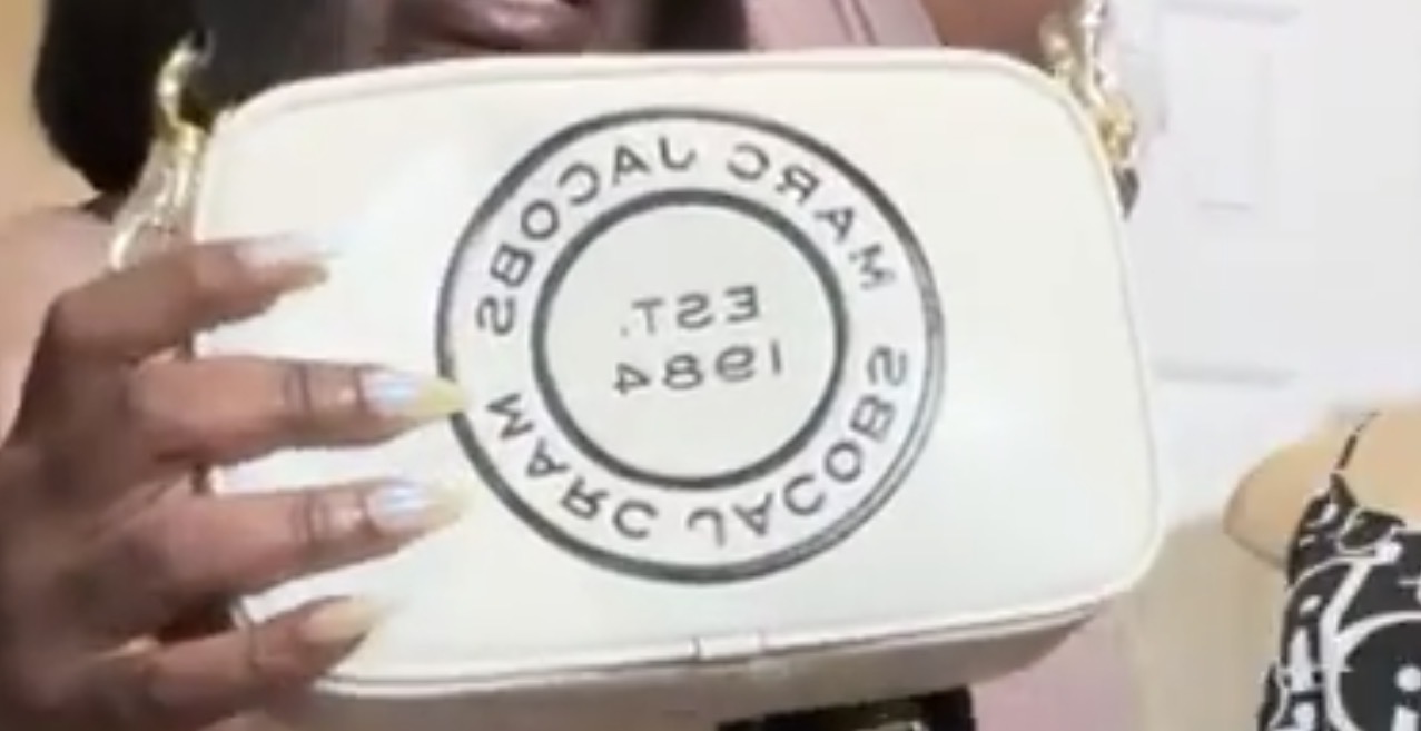 White Mj Bag